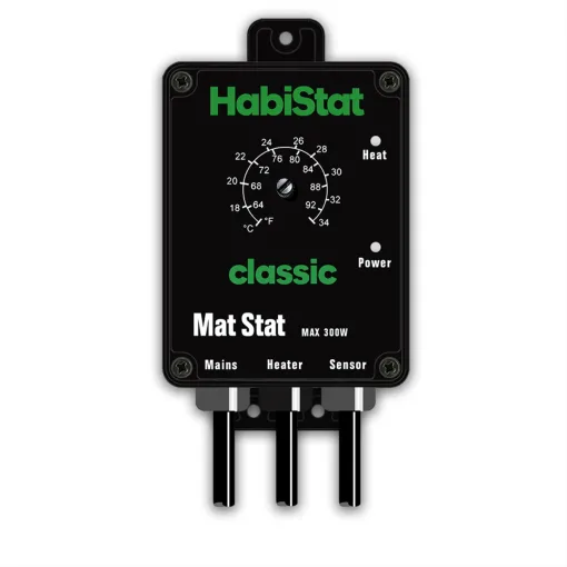 Habistat Mat Stat Reptile Thermostat (Black)