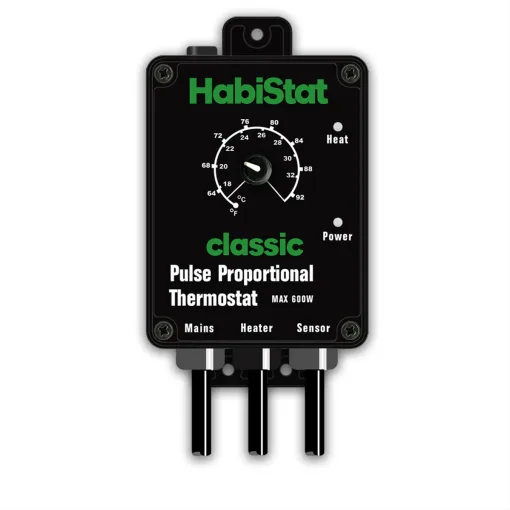 Habistat Pulse Thermostat (600w) Black