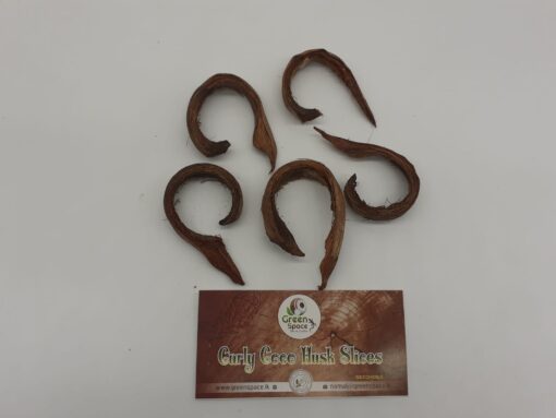 Curly Coco Husk Slices
